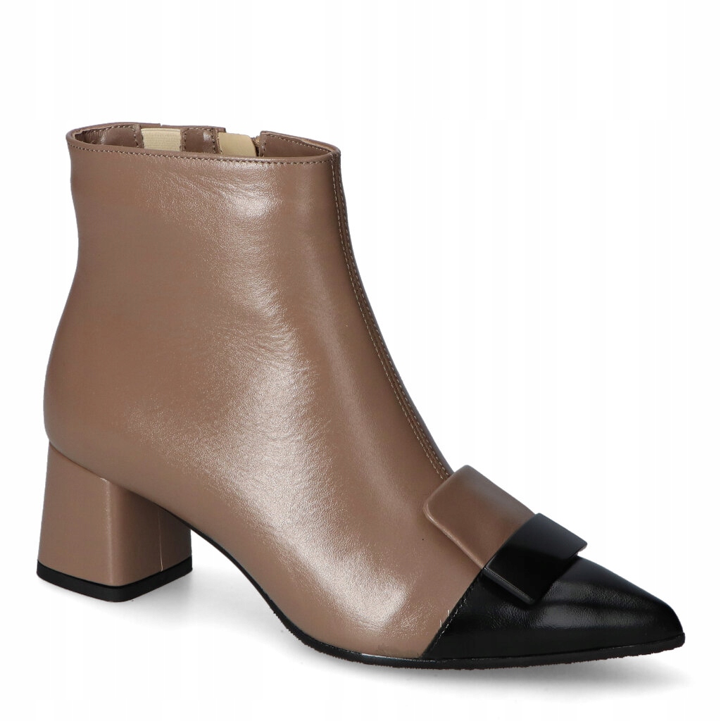 Kotníkové Boty Kordel 3004/ČER552/CA452 Capuccino/Černé 38