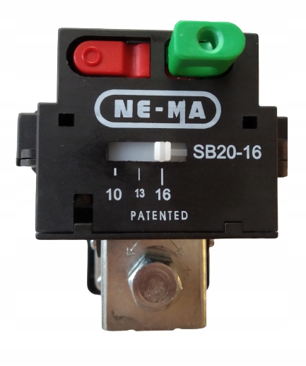 Wyłącznik ciśnieniowy kompresora presostat NE-MA NEMA 400V 10-16A Kod producenta BX16ETH4-16