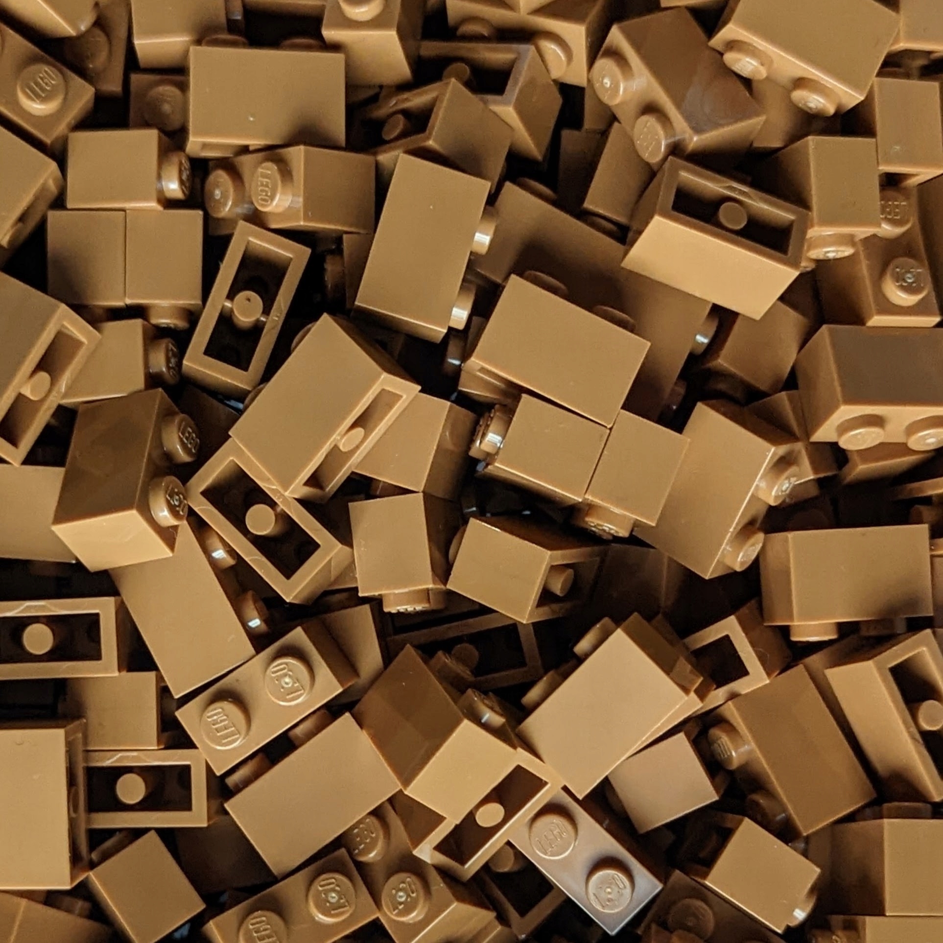 

Pakiet Lego 3004 Klocek 1x2 Śr. nugatowy 20szt N