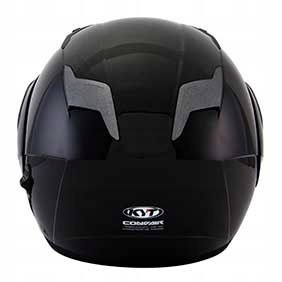 Kask Motocyklowy KYT CONVAIR czarny - M Kolor czarny