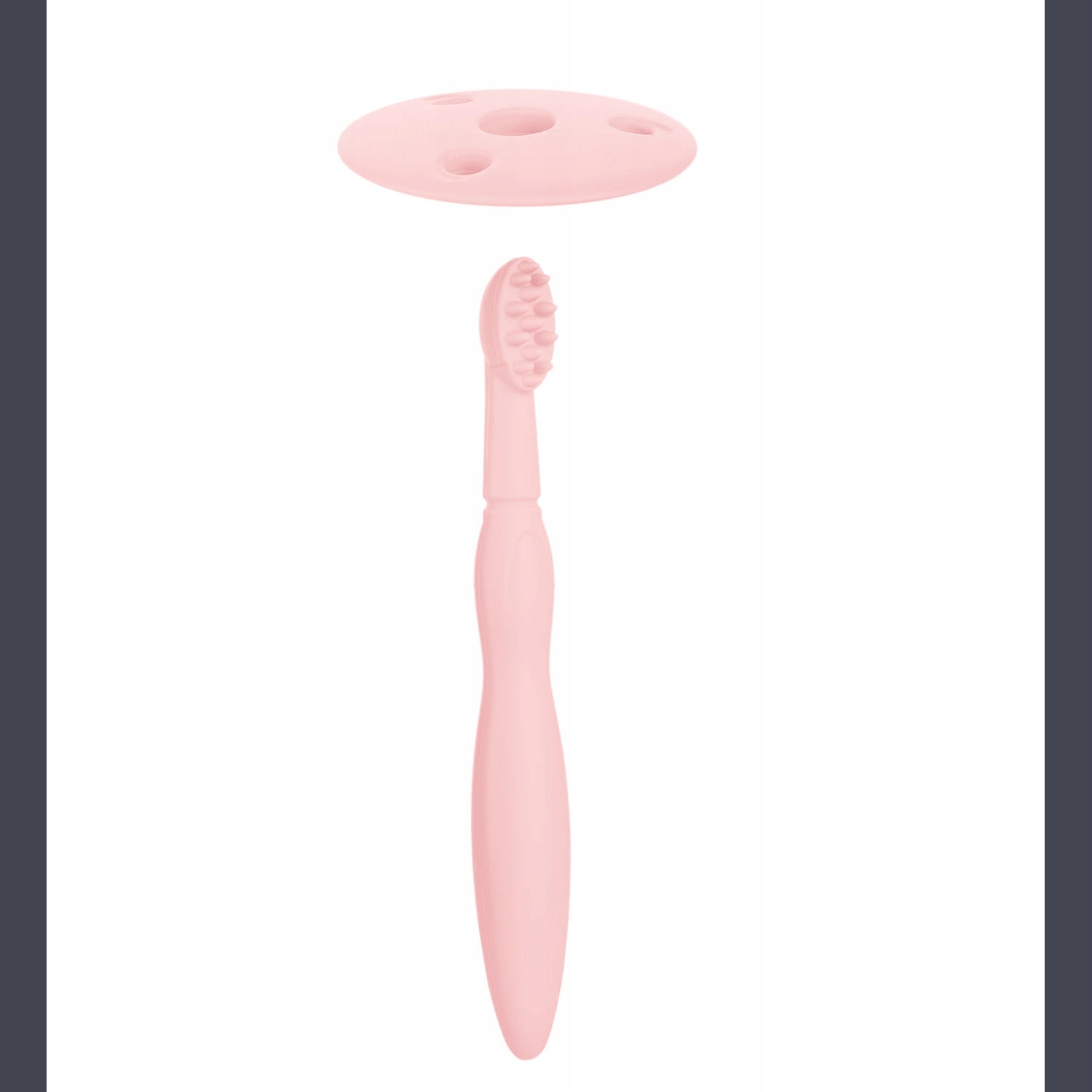 CANPOL Silikonowa szczoteczka-gryzaczek z ogranicz Kod producenta 10/500