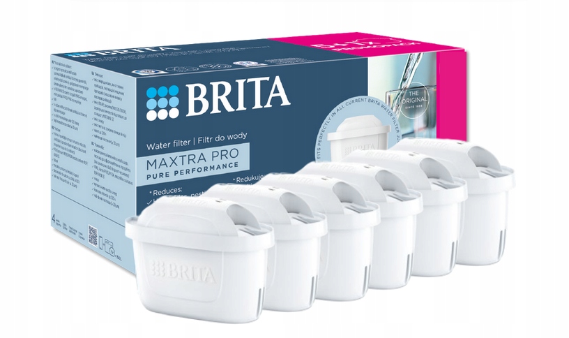 6 X Wkład Filtr Brita Maxtra Pro Oryginalne