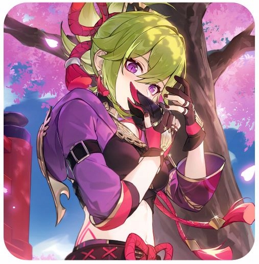 

Genshin Impact Kuki Shinobu podkładka pod kubek