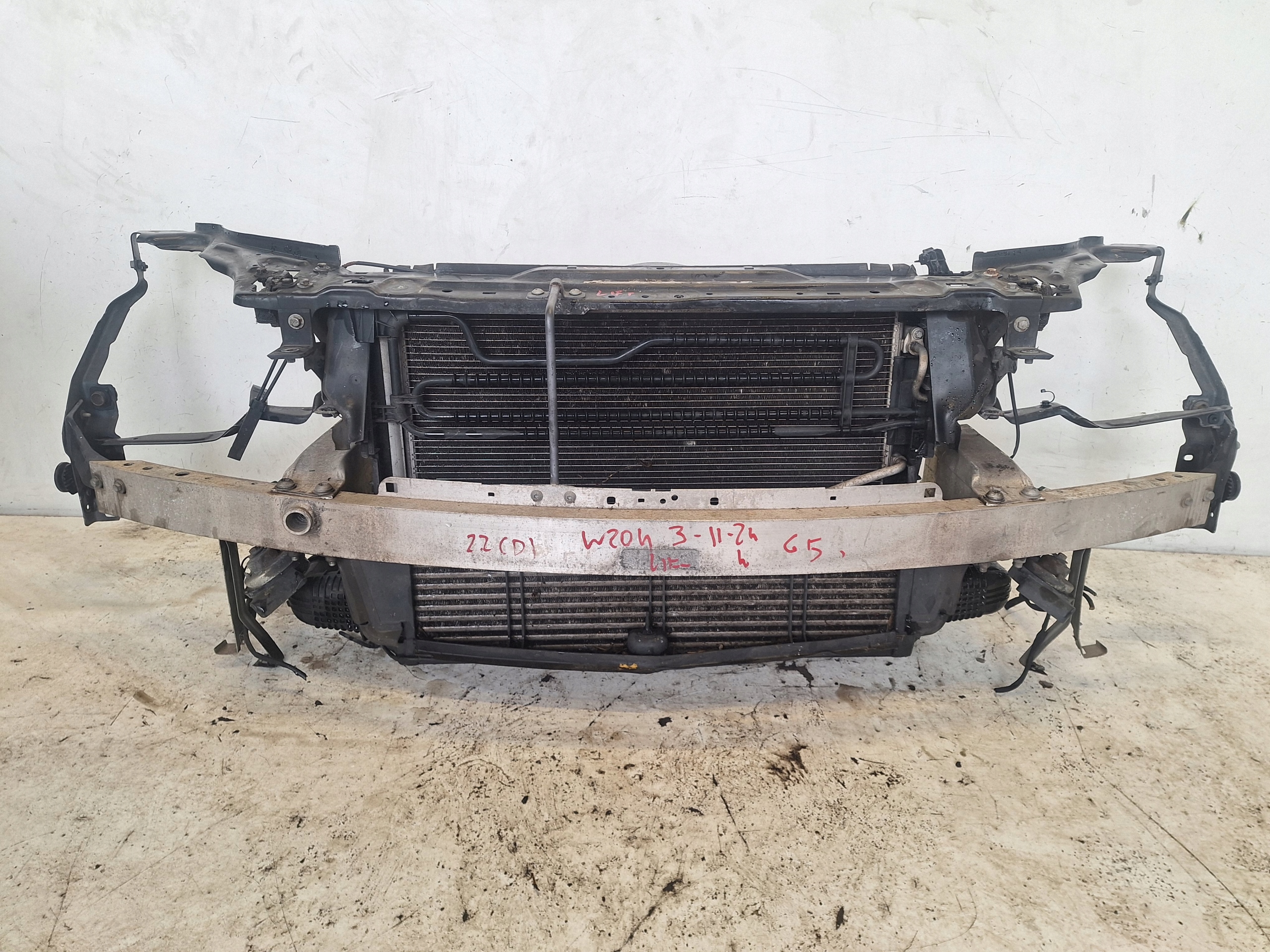 MERCEDES C-KLASA W204 LIFT 11-14 support panel for radiators CDI