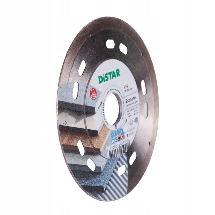 DISTAR TARCZA DIAMENTOWA 125 мм ДЛЯ КЕРАМИКИ GRESU Код производителя 11115421010