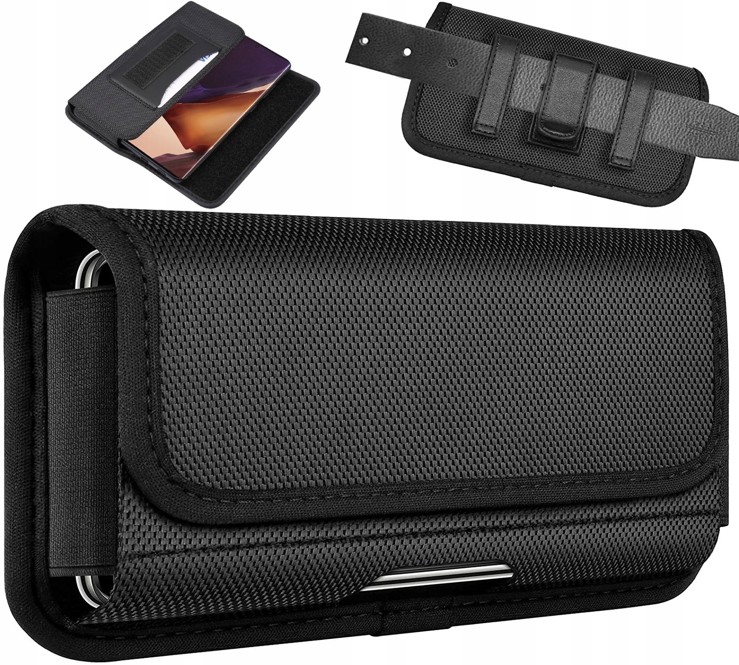 

Holster kabura do paska etui na telefon duża XL
