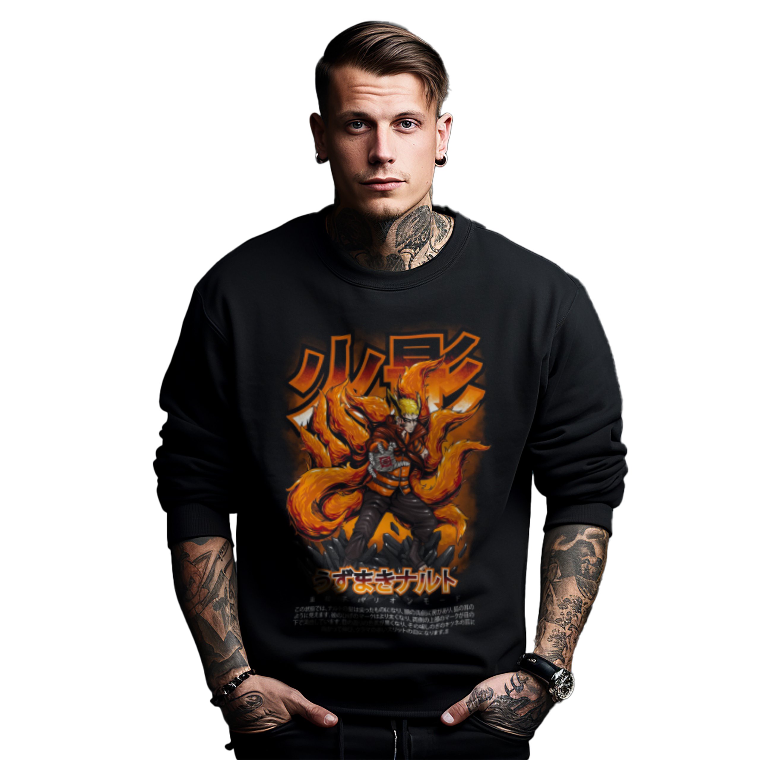 Mikina s potiskem Anime Naruto