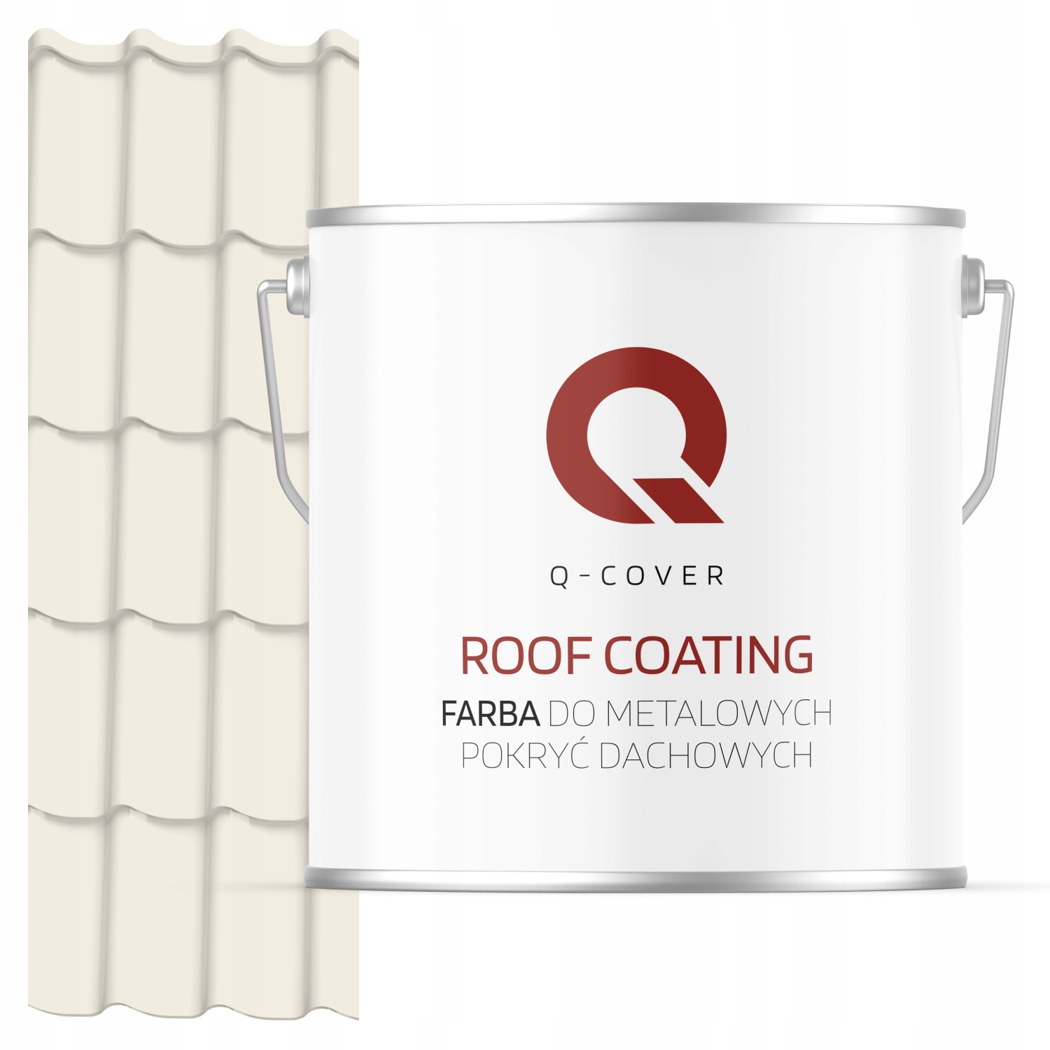 Farba Na Kovové Strechy Z Pozinkovaného Plechu Biela Alpská Ral 9010 5 L Saténová