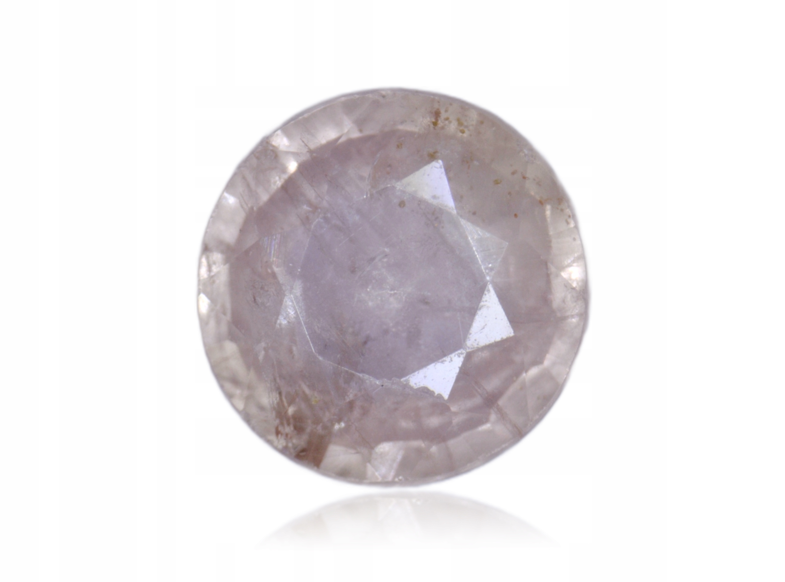 Safír 0.14ct Žlutý Kulatý eCertifikát Wbd