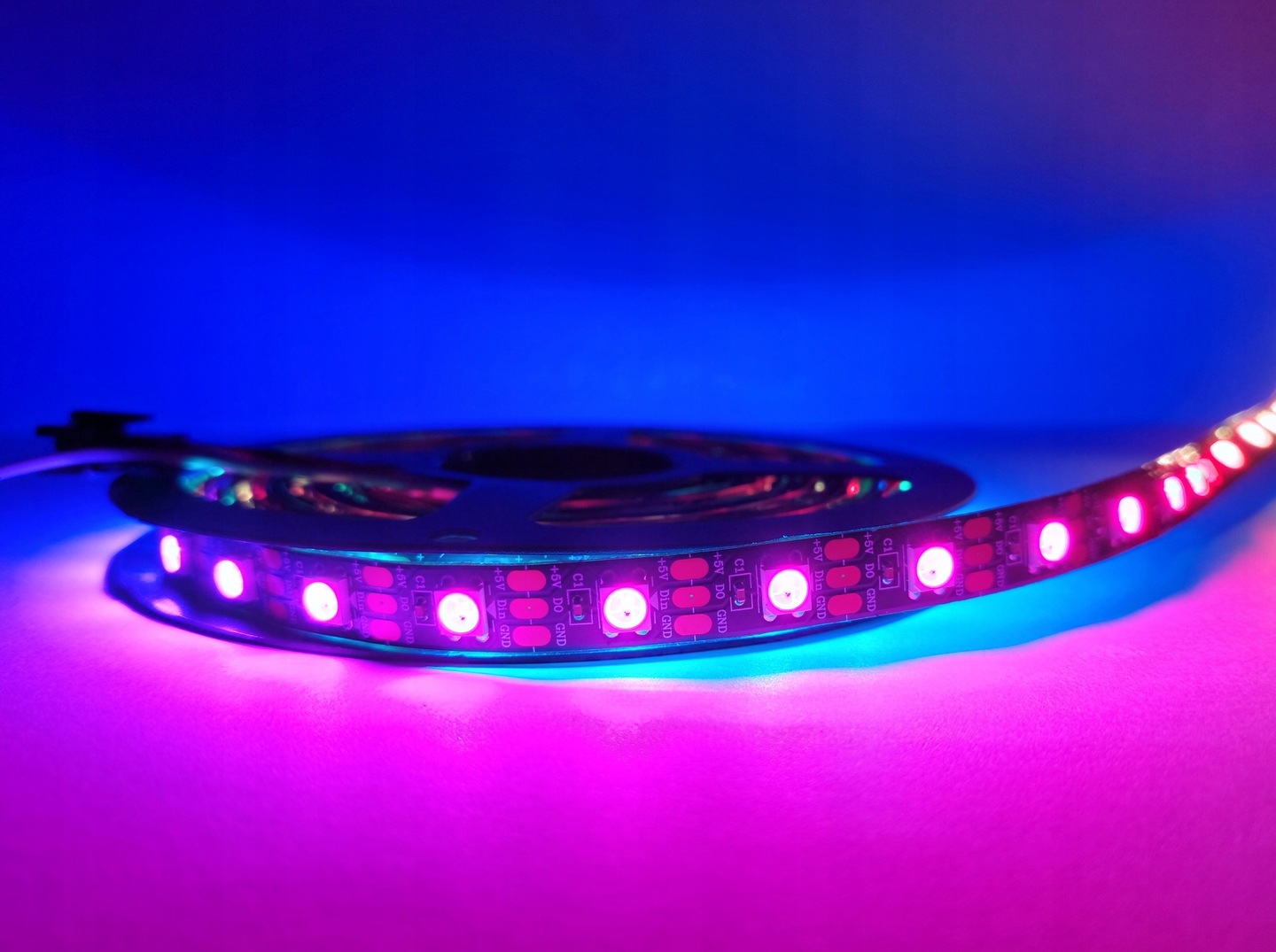 1m Taśma led WS2812B 5V 60 led/m IP20 ARDUINO (1m) Marka inna