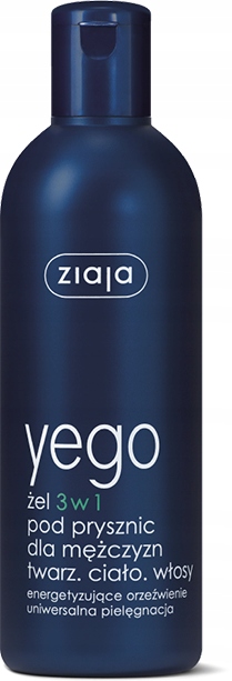 

Ziaja Yego żel 3w1 pod prysznic ciało włosy 300ml