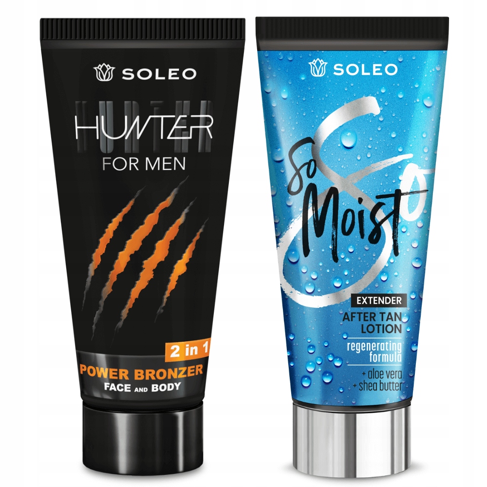 Soleo Hunter 150 Ml Bronzer Pro Muže Dárek Balzám Po Opalování 150 Ml
