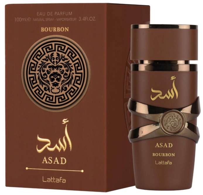 Lattafa Asad Bourbon Perfumy Arabskie Woda Perfumowana dla Mężczyzn 100 ml
