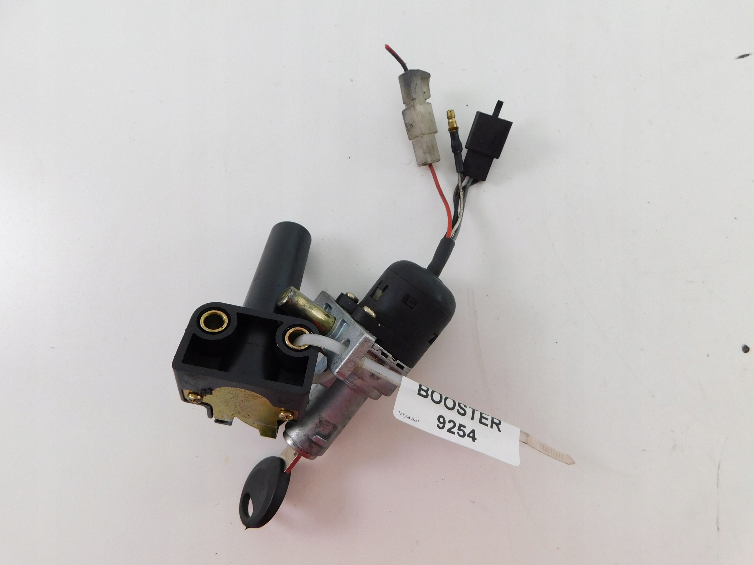 YAMAHA BOOSTER 50 STACYJKA KLUCZYK ZAMEK