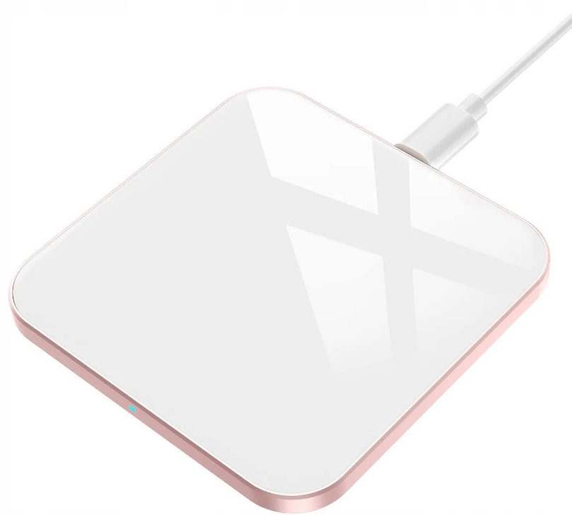 Ładowarka indukcyjna AGPtek 2000 mA, biała