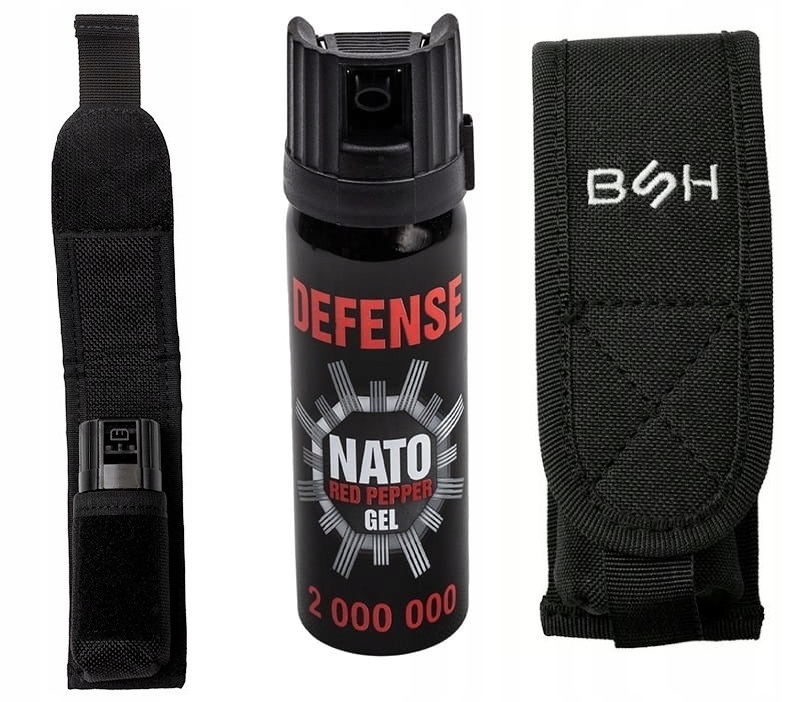 Gaz Pieprzowy Obronny Defence Nato 50ml Żel +pokr.