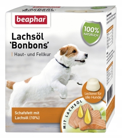 

Beaphar Bonbons praliny z łososiem 245g -11916