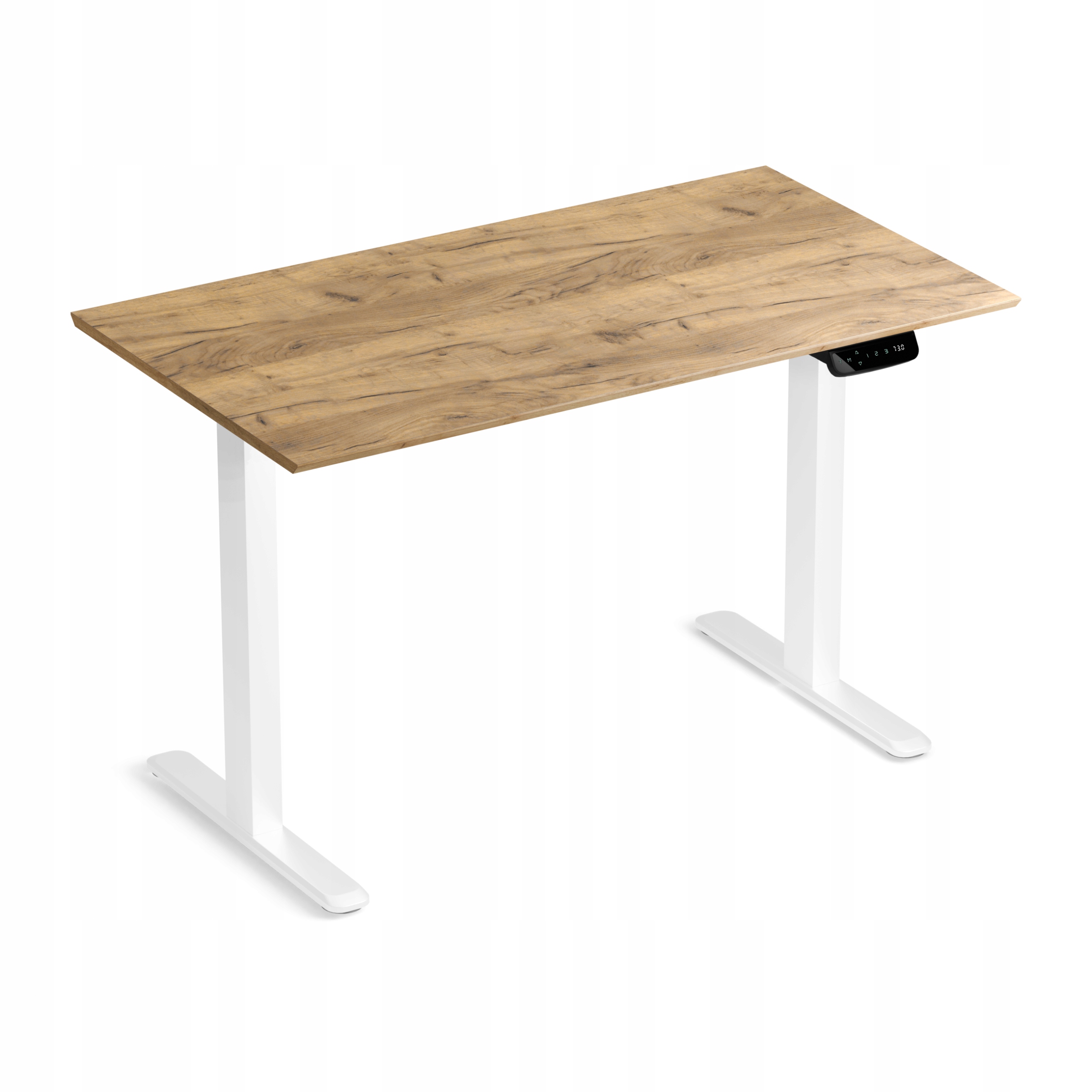 Elektrický stôl Control Pro 120/67 LVNSystem biely, dub craft, dva motory