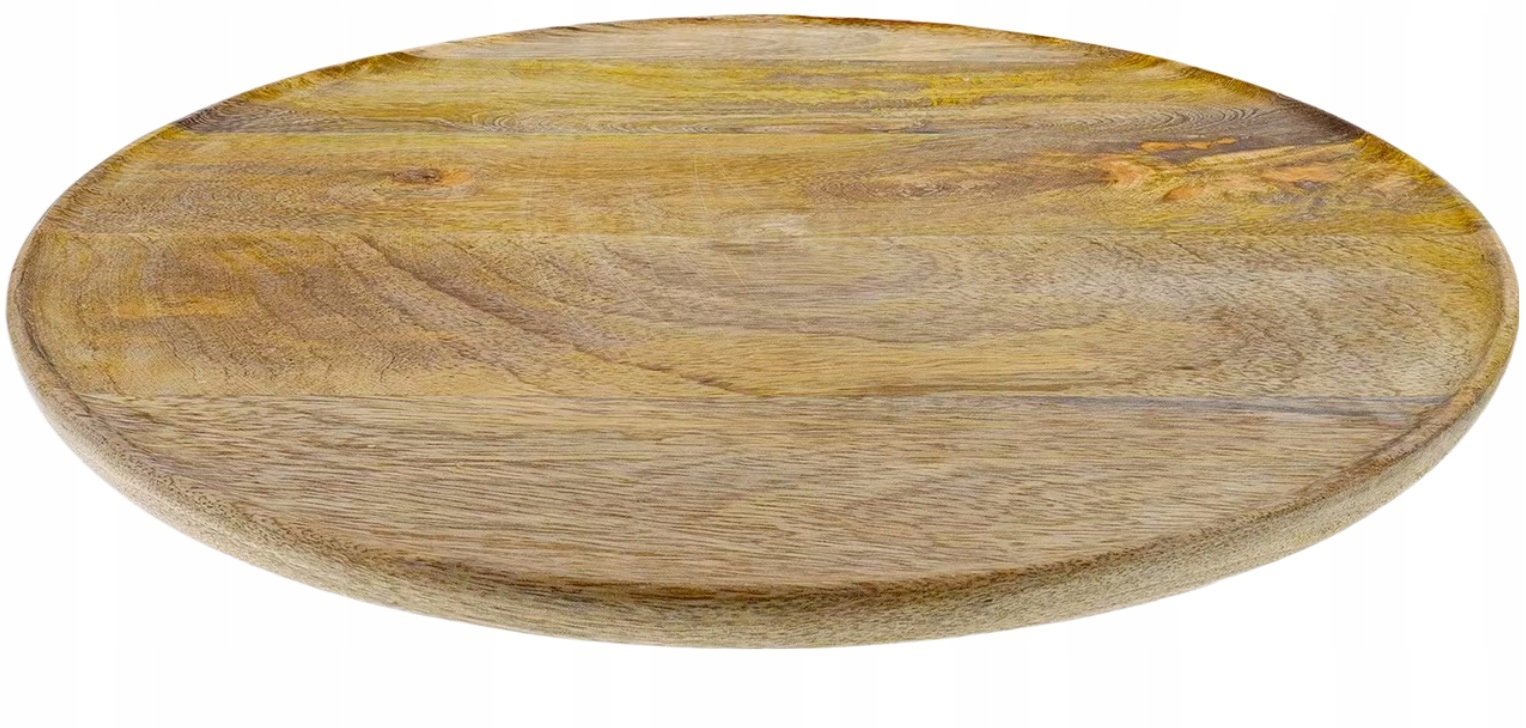 

Deska Do Serwowania Drewniana Taca Okrągła Mango