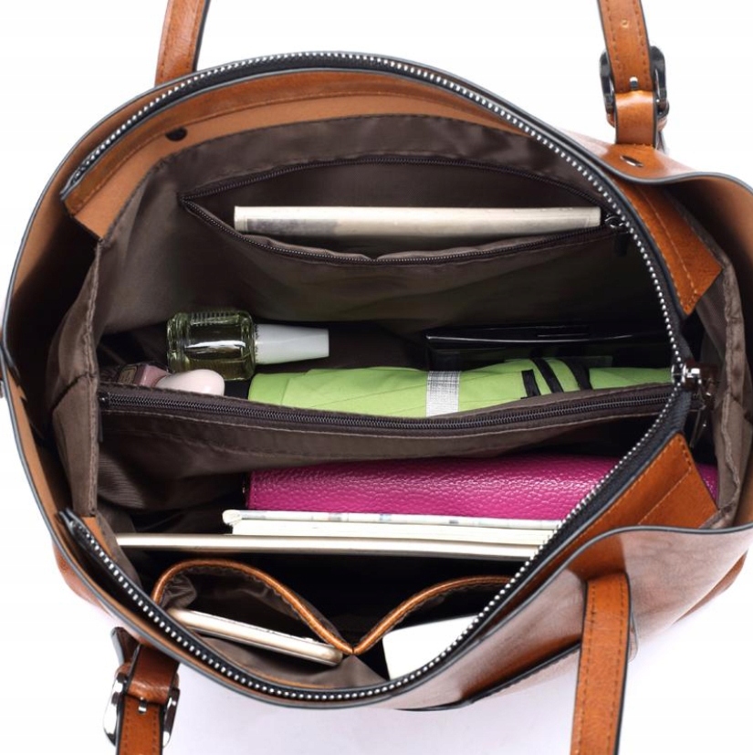 TOREBKA DAMSKA CZARNA DUŻA MIEJSKA TORBA NA RAMIE MODNA SKÓRZANA EKOSKÓRA Kod producenta ESTIPRO