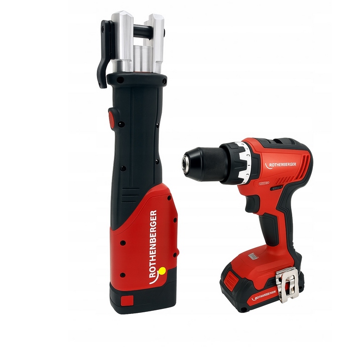 Zaciskarka Z Wiertarko-wkrętarką Romax 4000+RO DD55 1502000000 Rothenberger