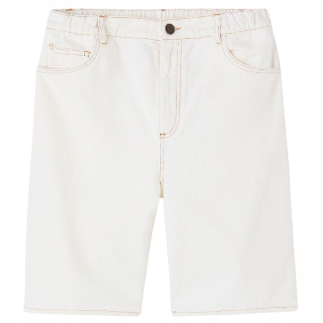 Šortky Jozastreet Off White M Off bílé American Vintage
