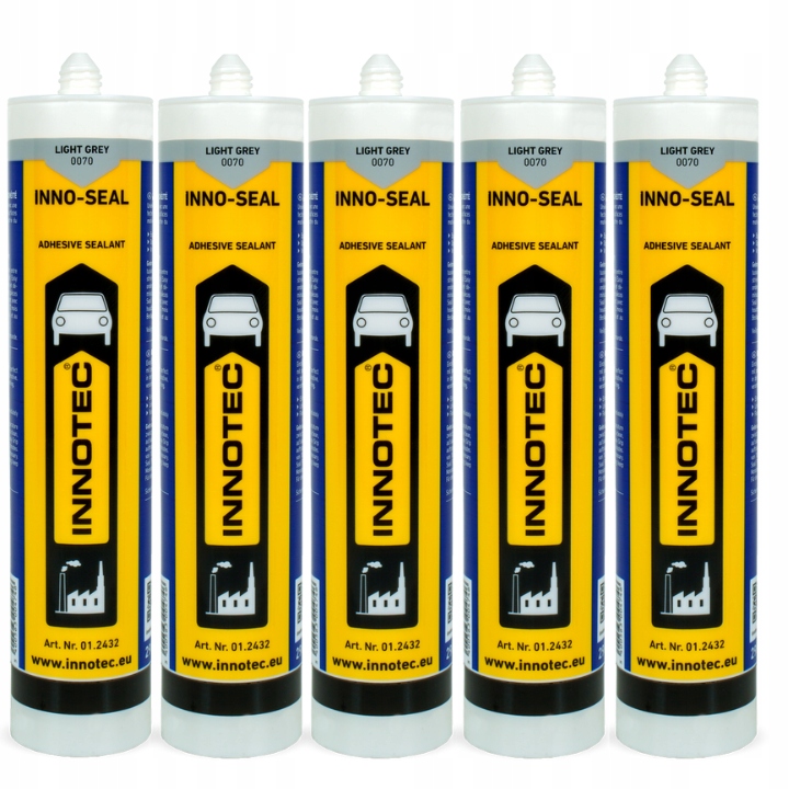 Innotec Lepiaca a tesniaca hmota Inno-seal 290 ml Svetlo Šedá 5 ks