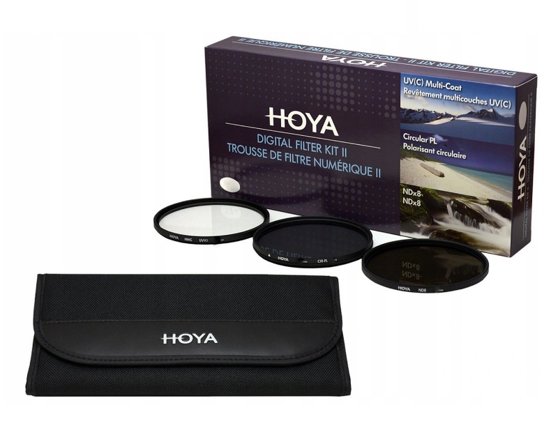Zestaw Hoya Digital Filter Kit 49 mm UV CPL NDx8