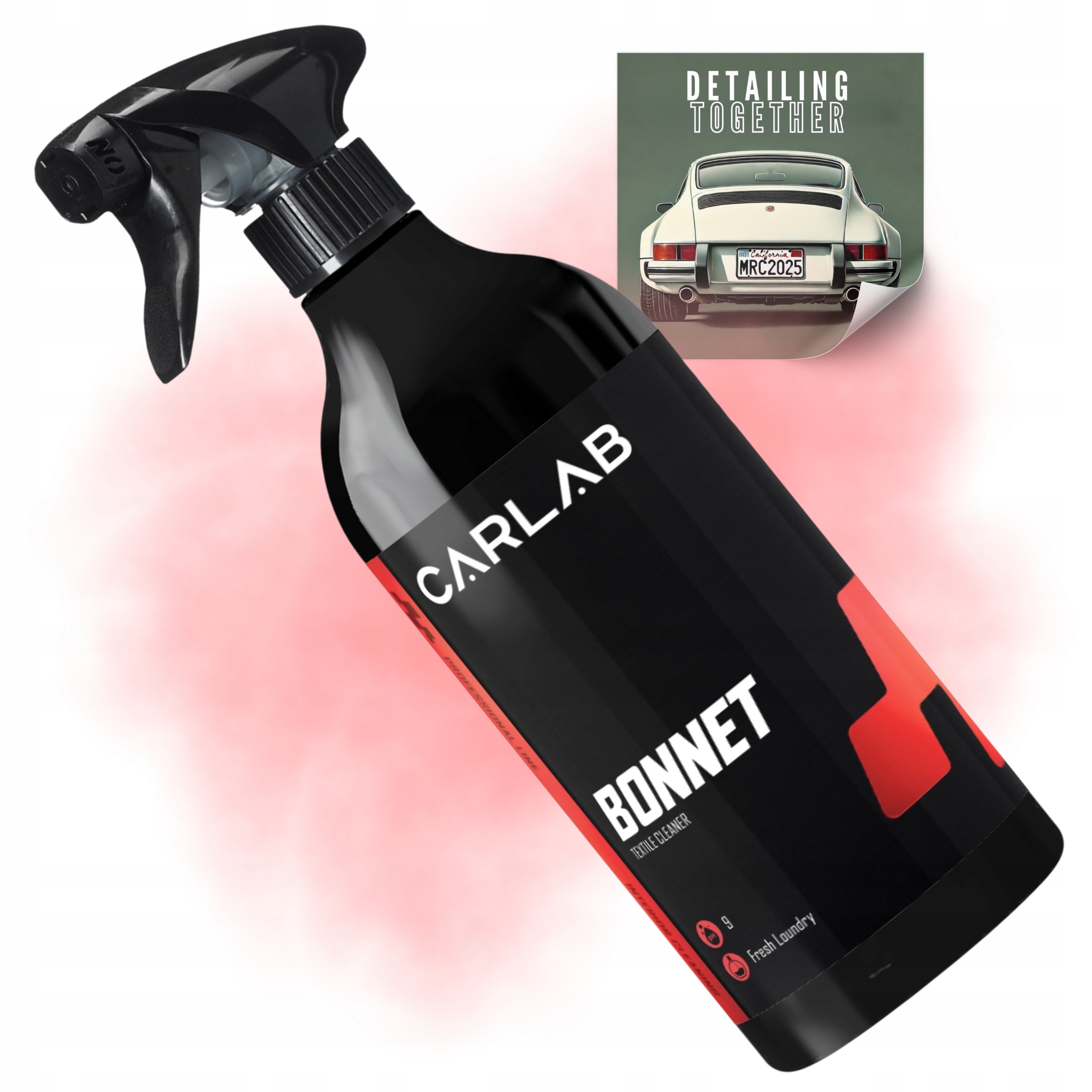 Płyn Do Prania Tapicerki w Samochodzie Carlab Pro Bonnet Czyszczenie 750ml