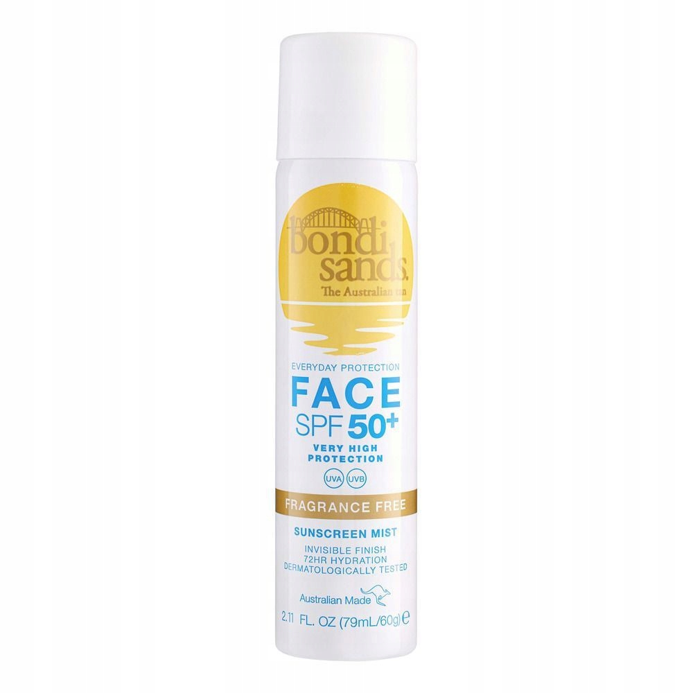 Bondi Sands- Spf 50+ Fragrance Free Face Mist 79 ML