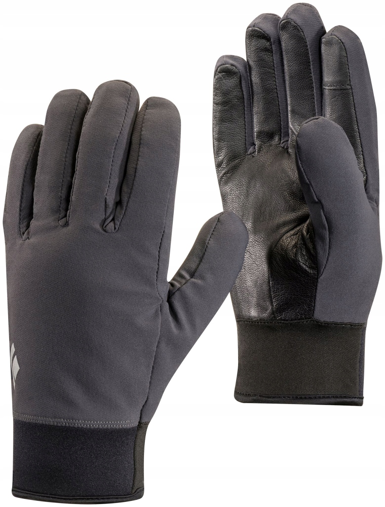 Black Diamond MidWeight Softshell Gloves Smoke