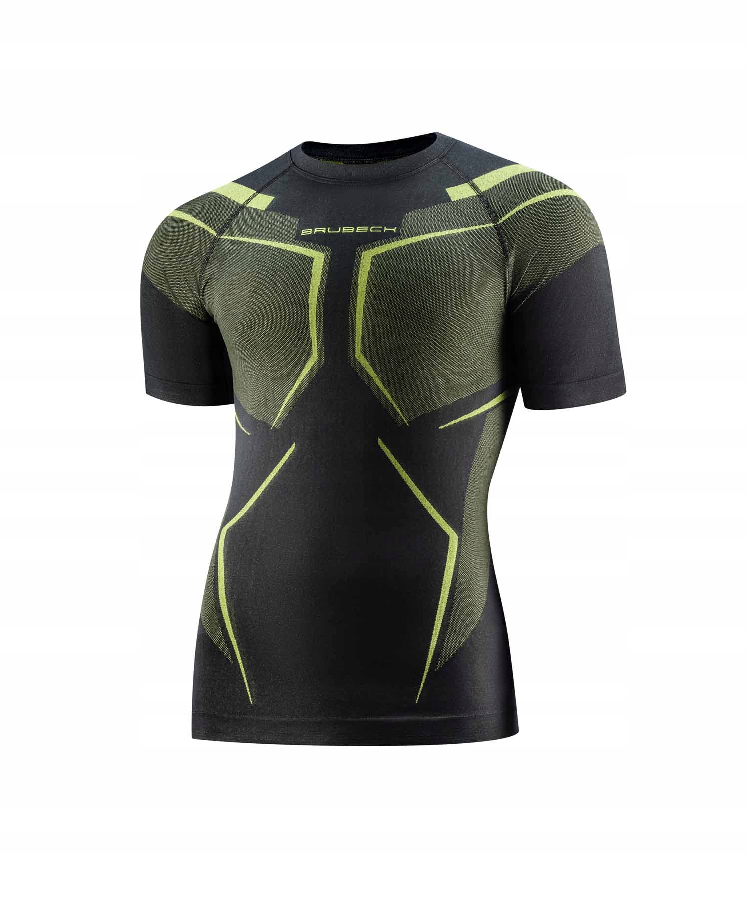 Koszulka termoaktywna męska Rowerowa Na Rower krótki rękaw Brubeck Dry -XL