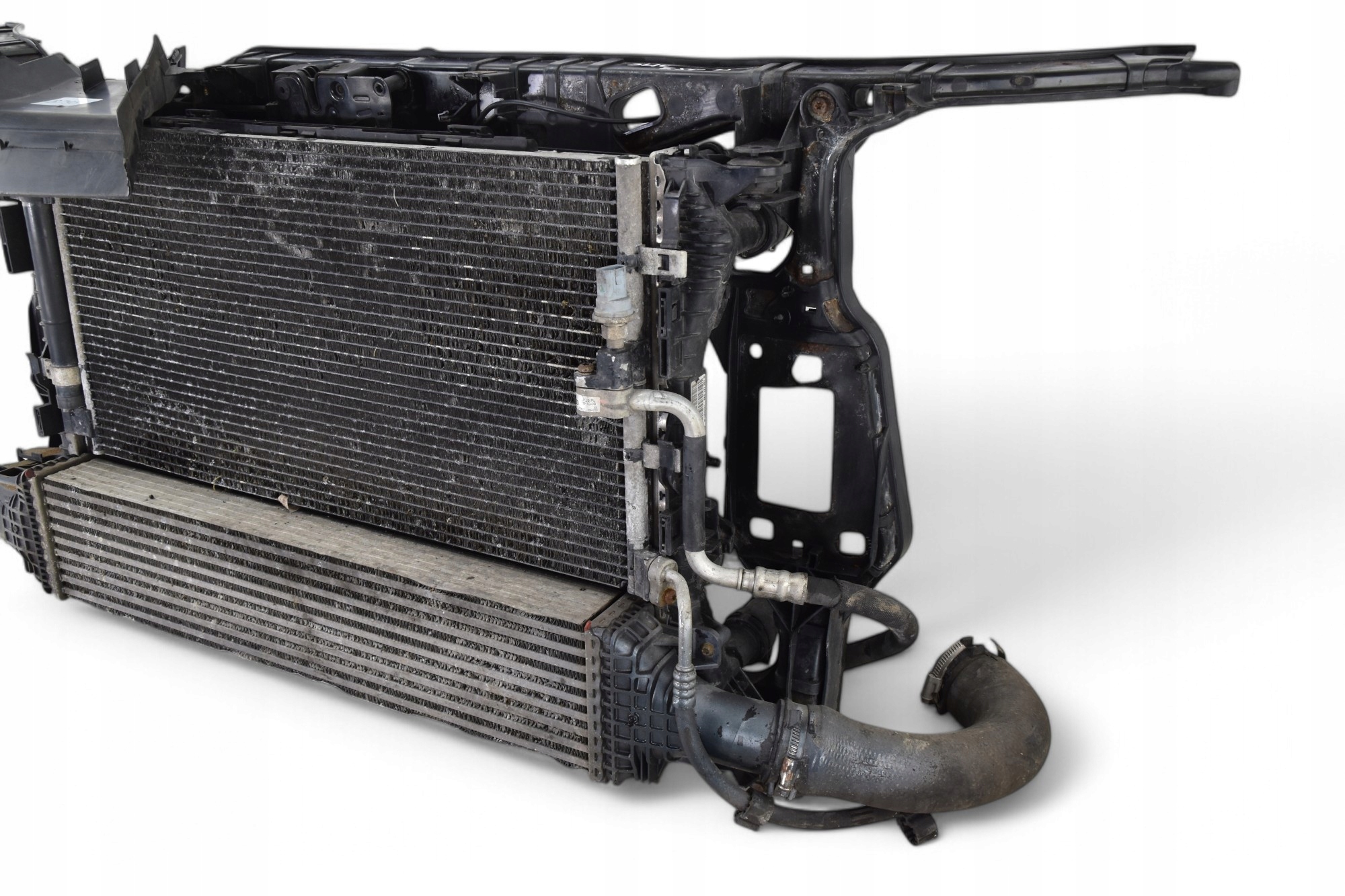 support panel for radiators AUDI A4 B8 sedan 2.0 TDI 143KM CAG Manual 2010r.