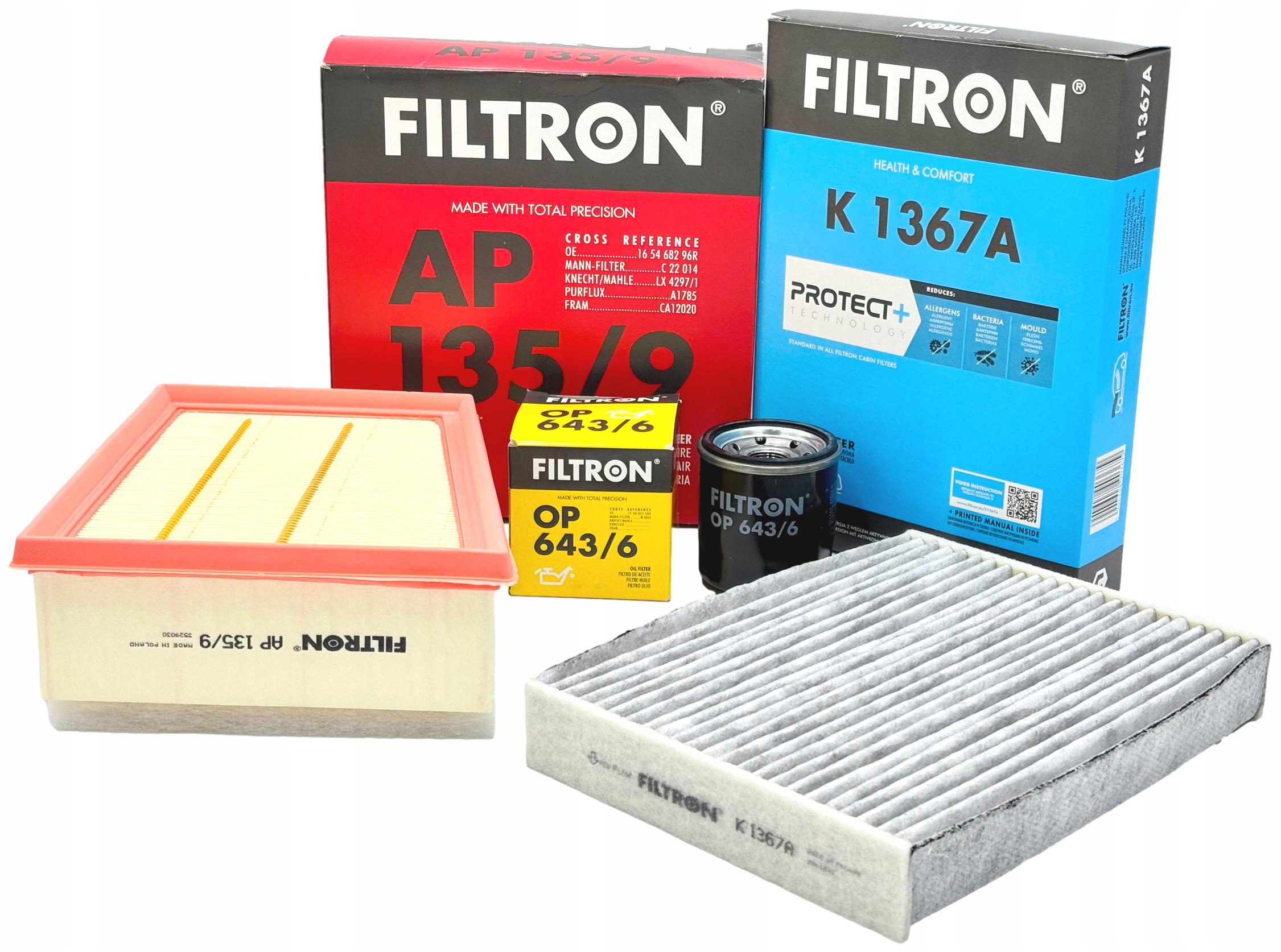 Filtron Komplet Filtrů Renault Megane IV 15- 1.6 1.6 Tce Sada filtrů