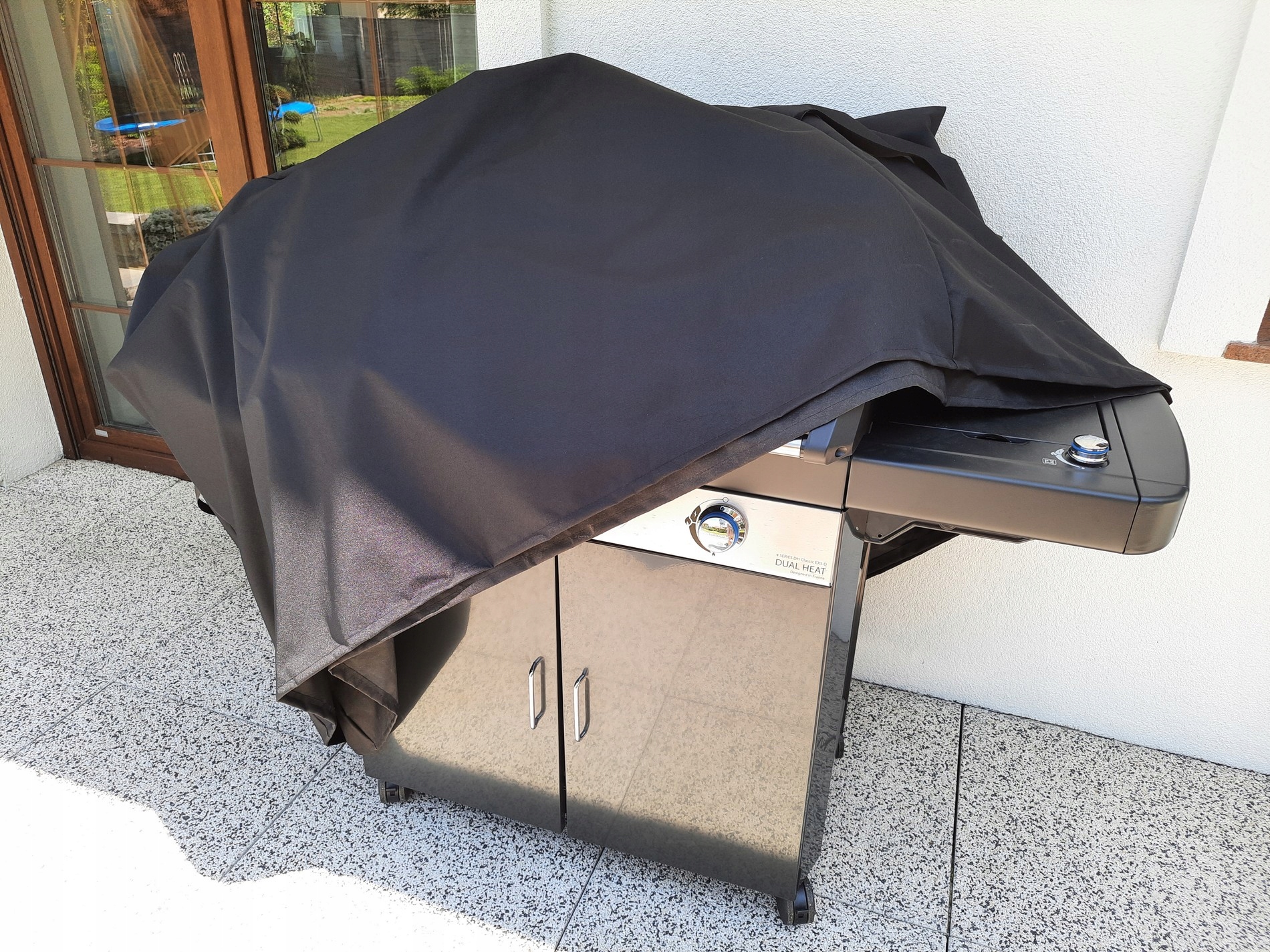 

Pokrowiec osłona na grilla czarny 165 cm grill