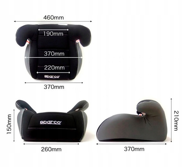 SIEDZISKO PODSTAWKA DLA DZIECKA DO SAMOCHODU BEZPIECZNA FOTELIK Rozmiar 15-36 kg