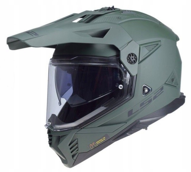 LS2 MX702 Pioneer II Military Green enduro cross off-road prilba M 57-58 cm