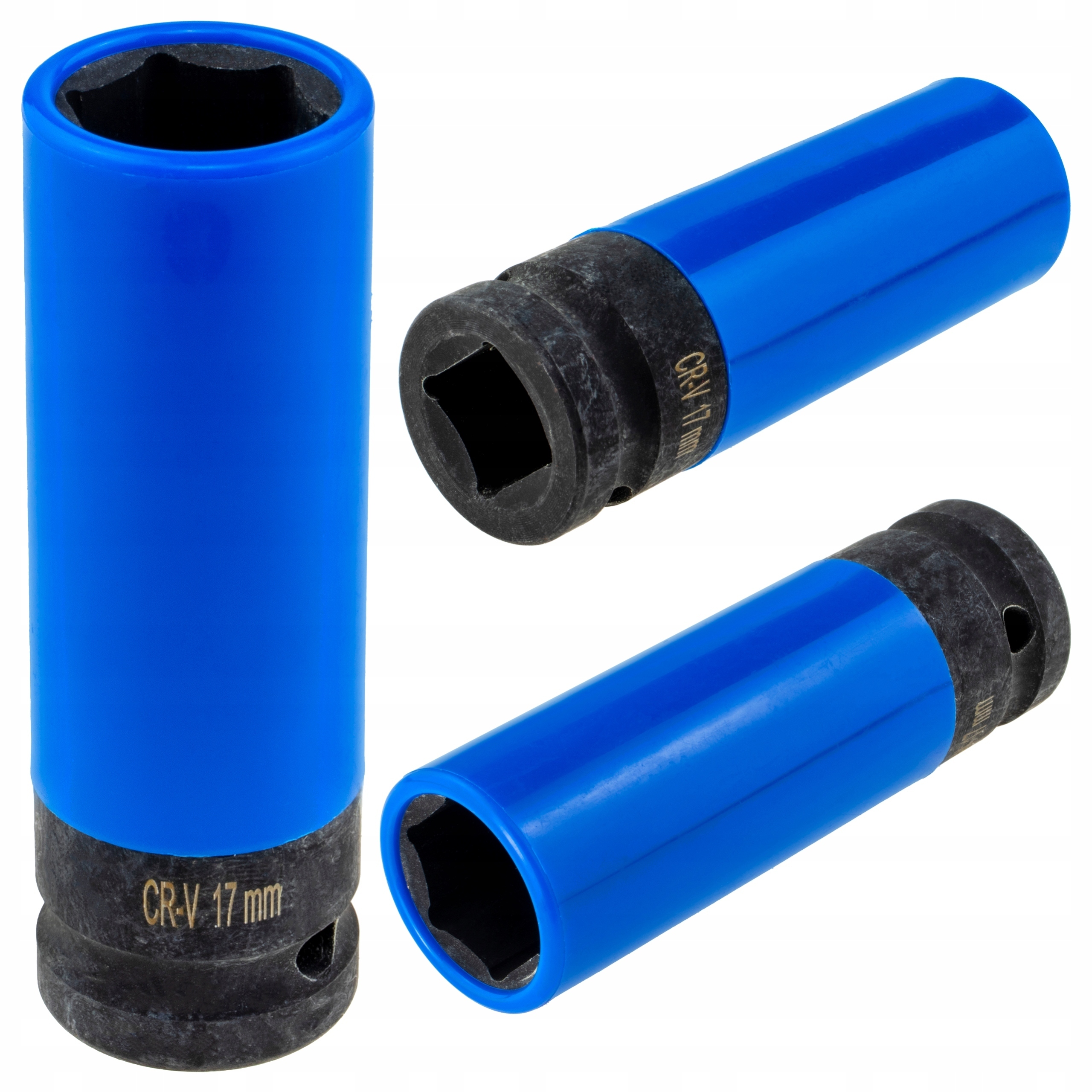 Nasadka Udarowa Długa 17 MM Do Kół Na Klucz 1/2'' Felg Aluminiowych