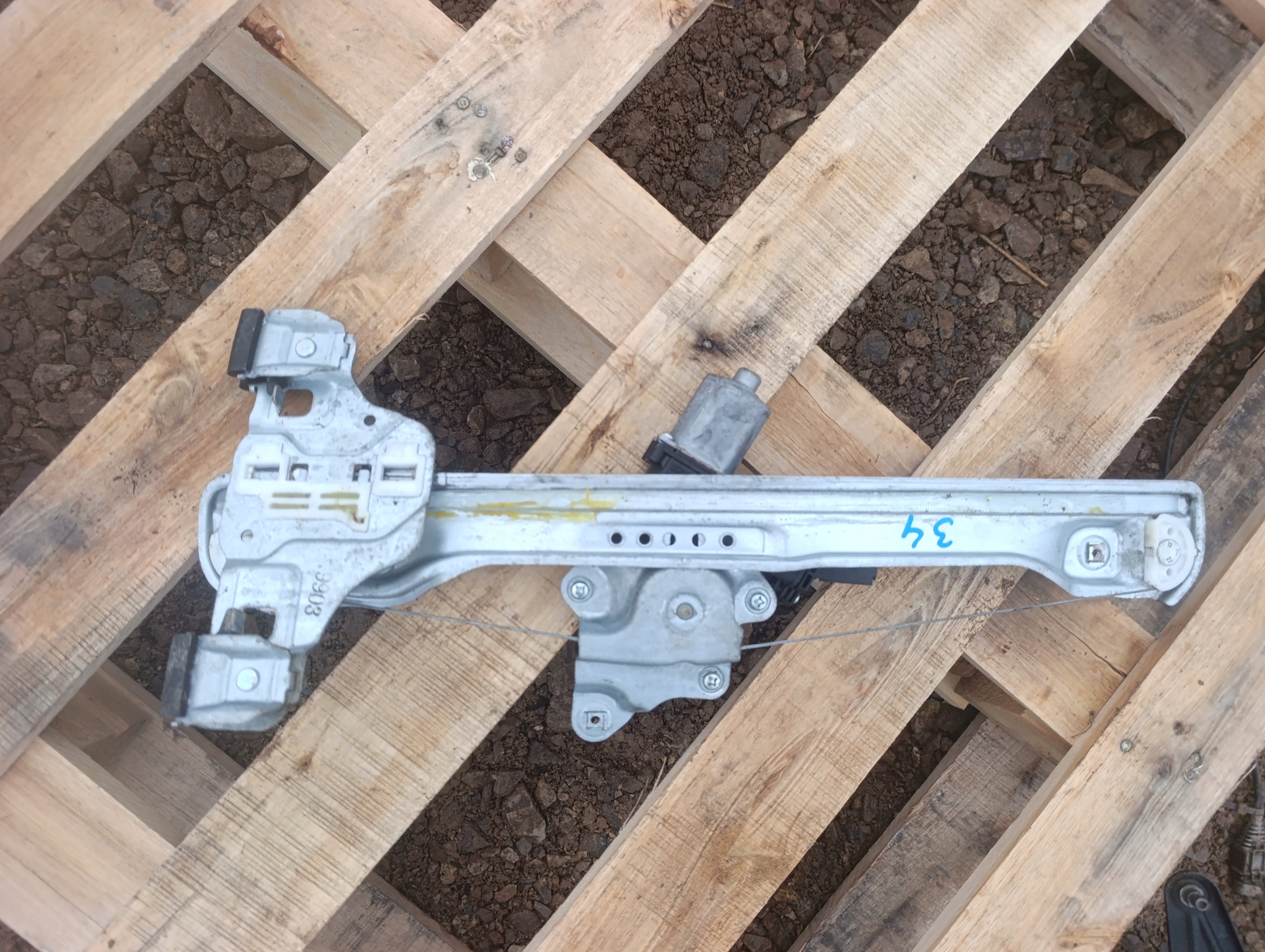 window regulator left rear part left rear OPEL MOKKA and 98820-SUV20