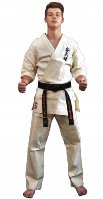 Karategi kimono kyokushinkan niebielone 170cm 12oz