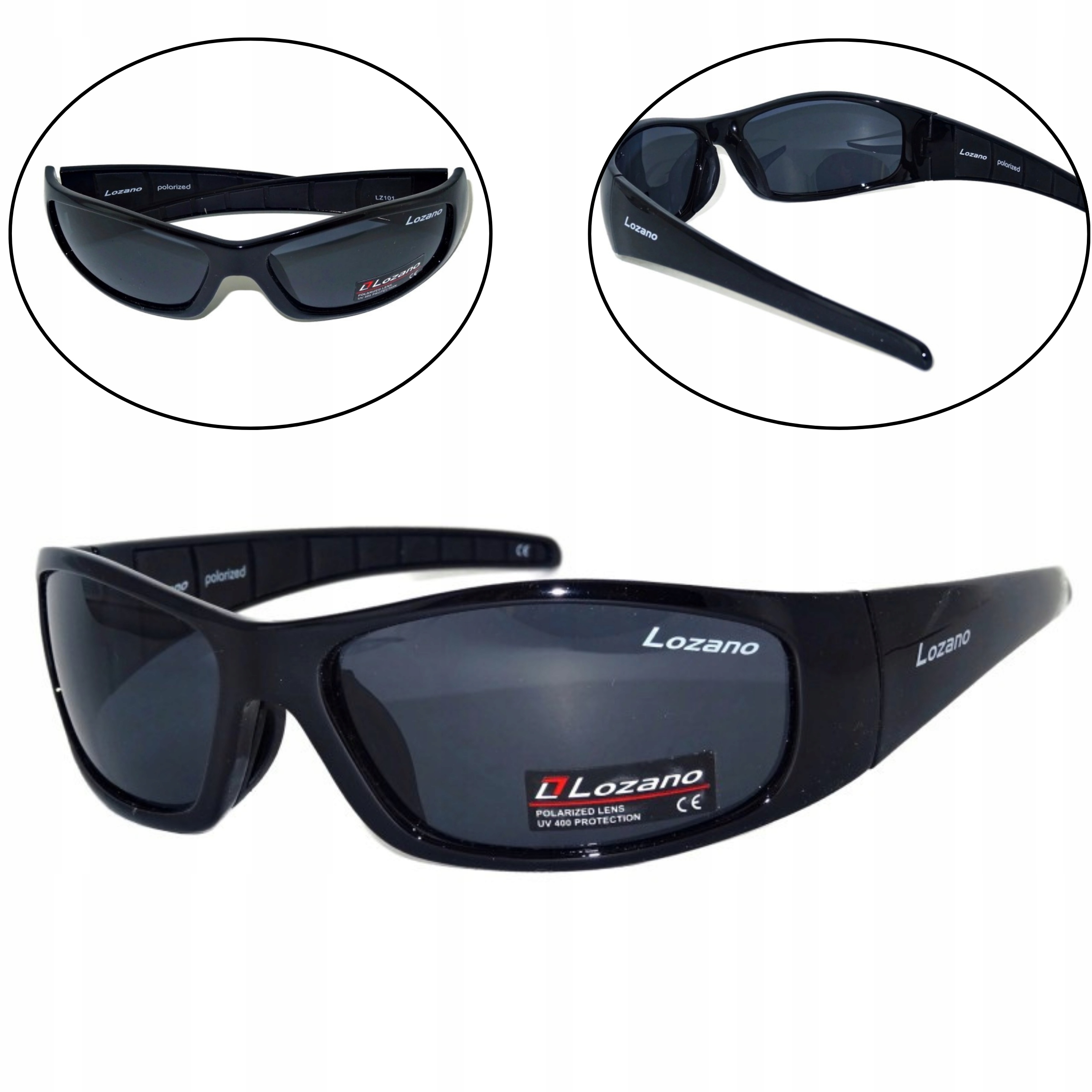 Sluneční Pánské Polarizační Uv Brýle Pro Řidiče Lozano Pouzdro