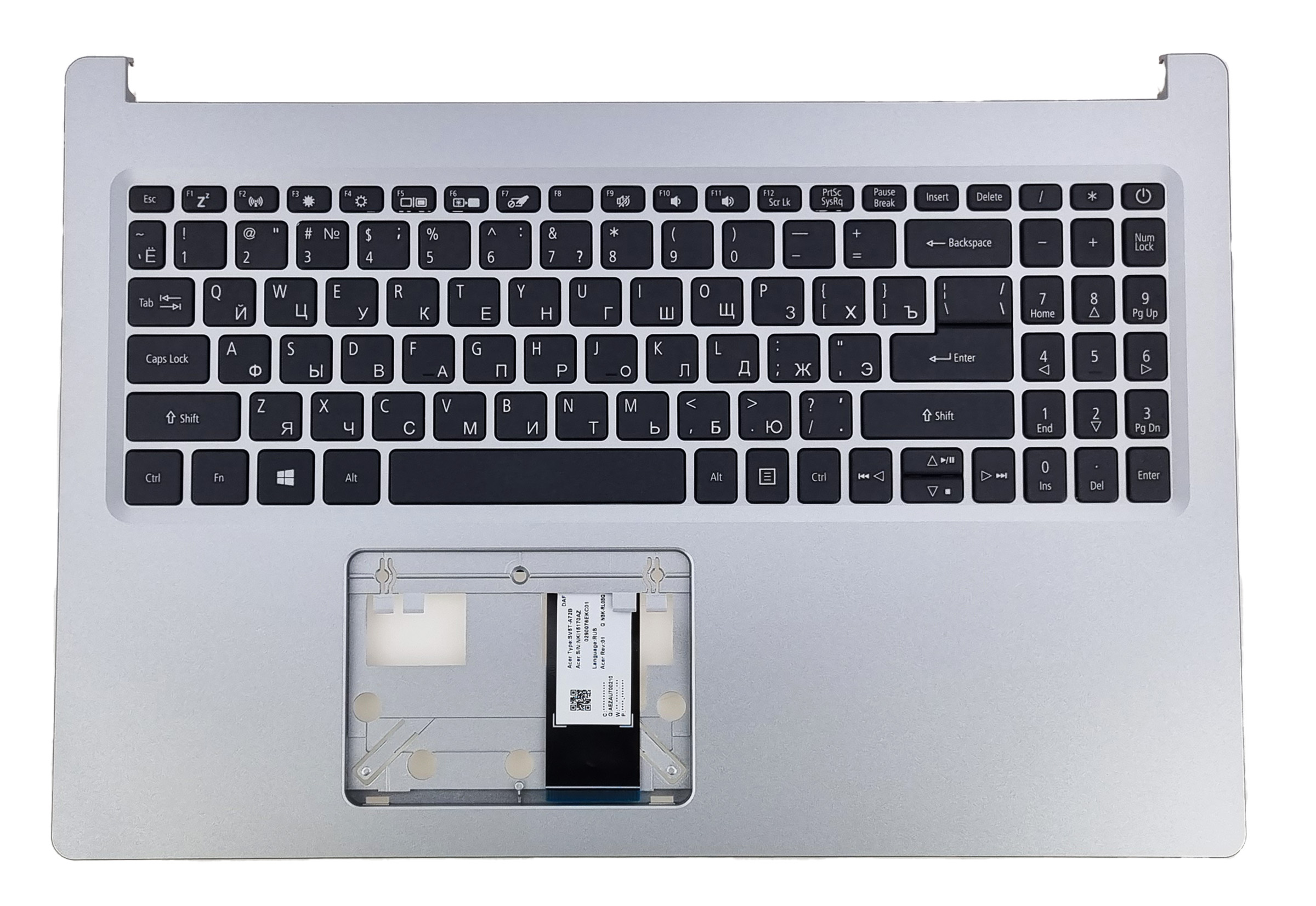 Nová Klávesnice Acer Aspire A515-54 A515-55 A315-55 Ruská