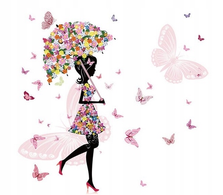 

Termo Naklejka Aplikacja Naprasowanka z motylami