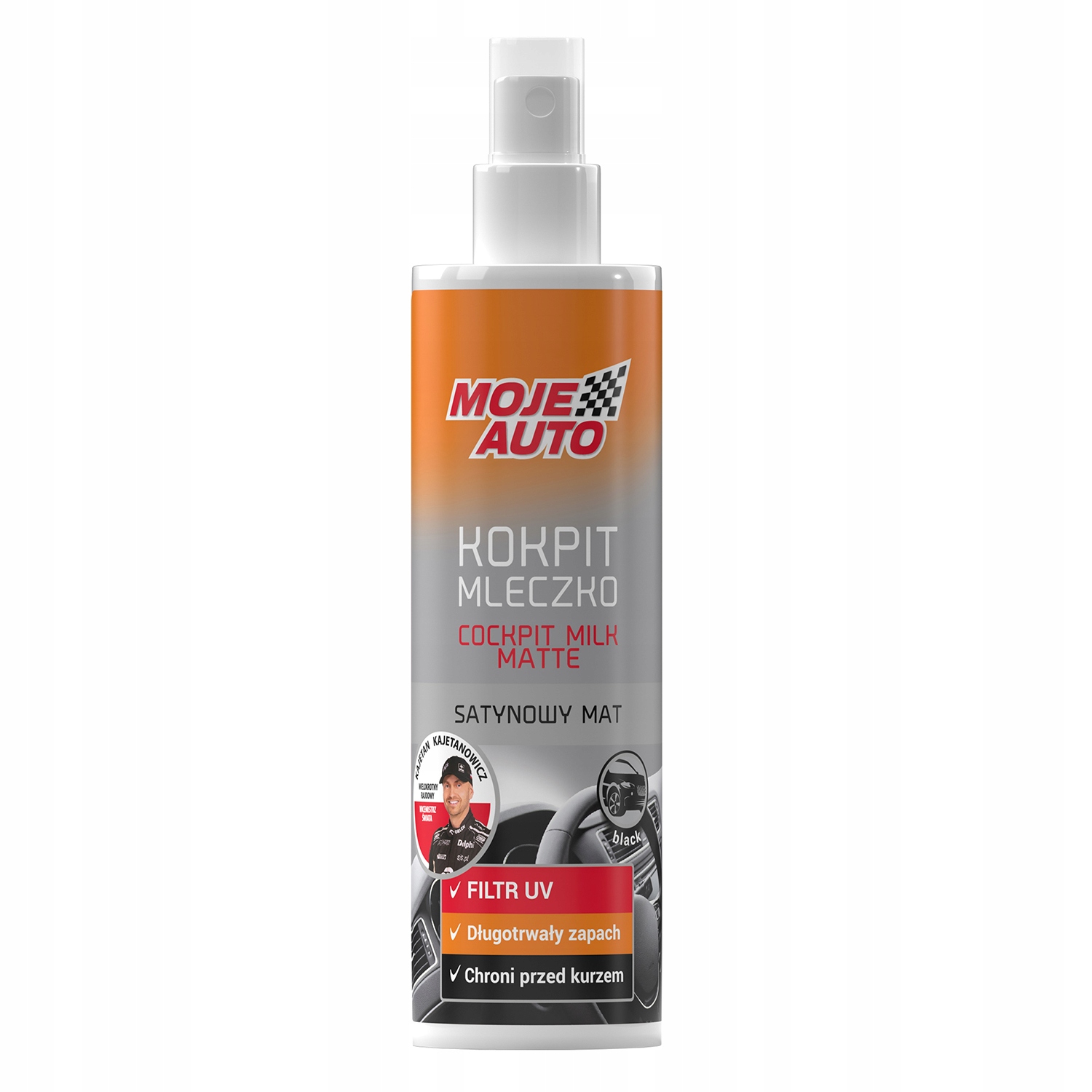 Mleczko Do Czyszczenia Kokpitu Moje Auto Matt Black 300ml