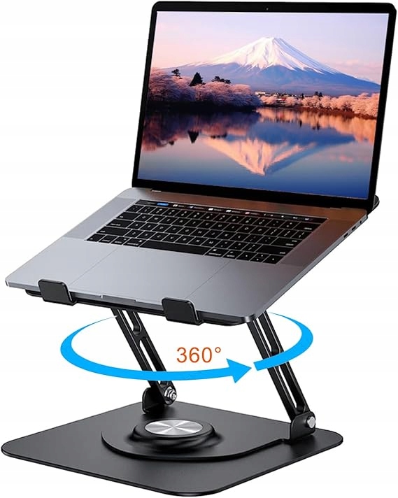 Černý Stojan Na Laptop 360° Kompatibilní S Macbook Pro Air 10-17 Palců