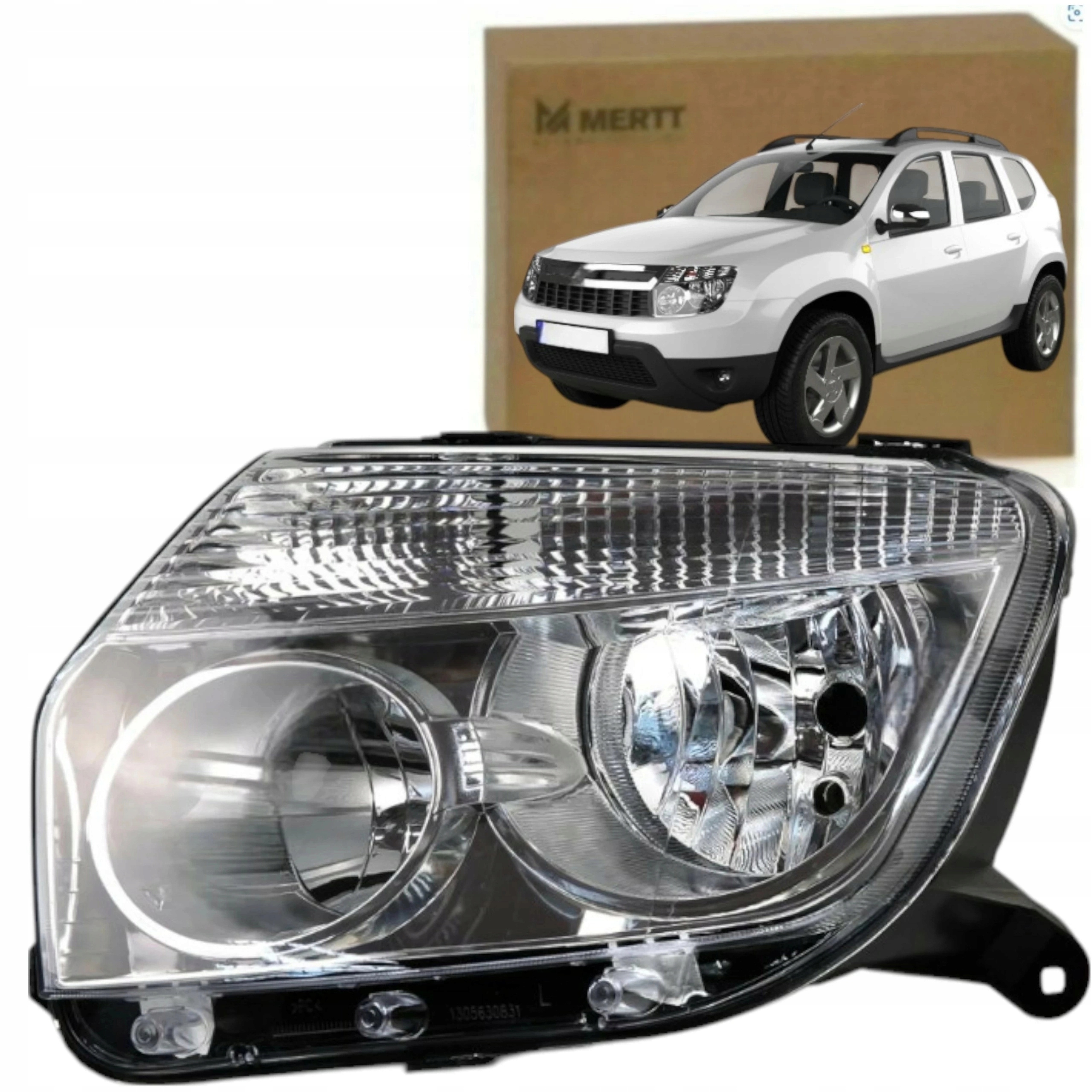 Světlomet Světlo Přední Levý H1 H7 250602589R Dacia Duster Hs 2010-2013