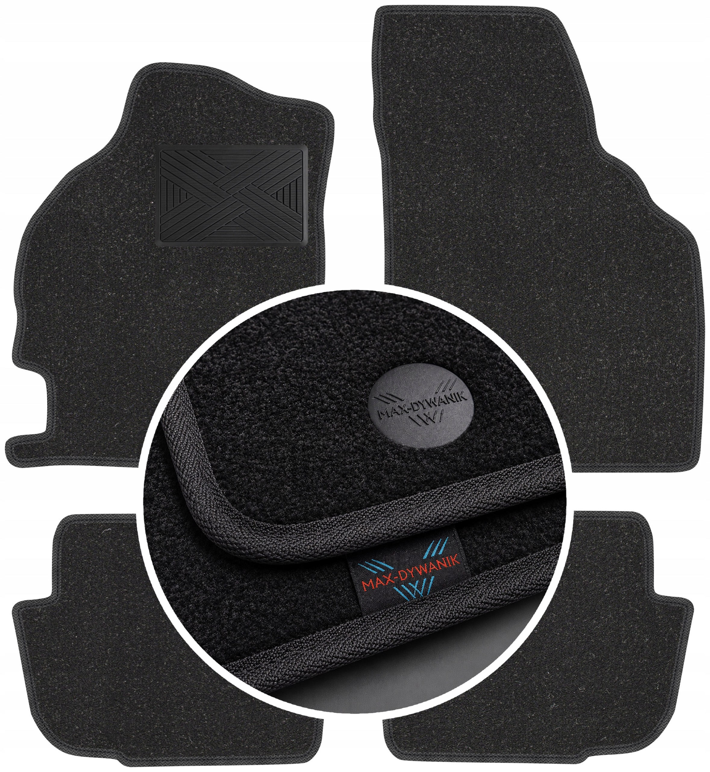Mitsubishi Eclipse III Hb 1999-2003 Koberce do auta Perl-Line 12 mm