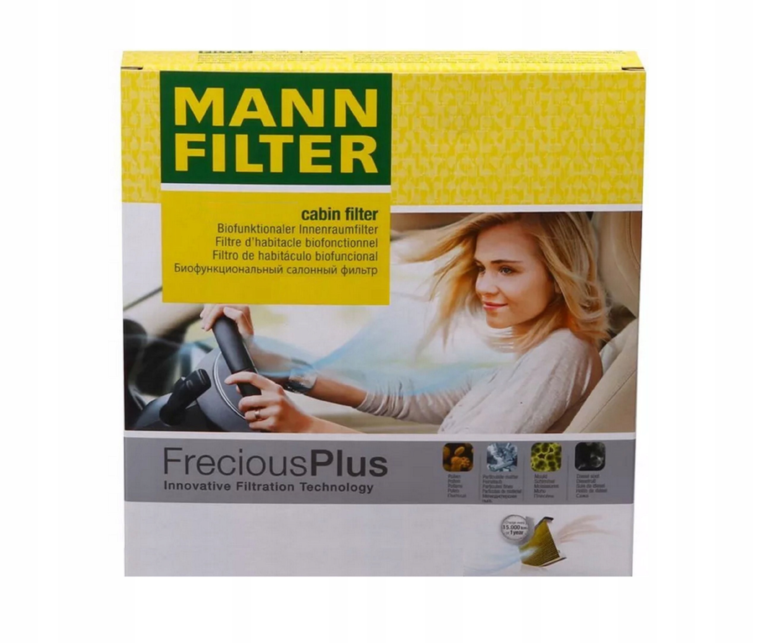 

Filtr kabiny Mann Filter Cu 15 001