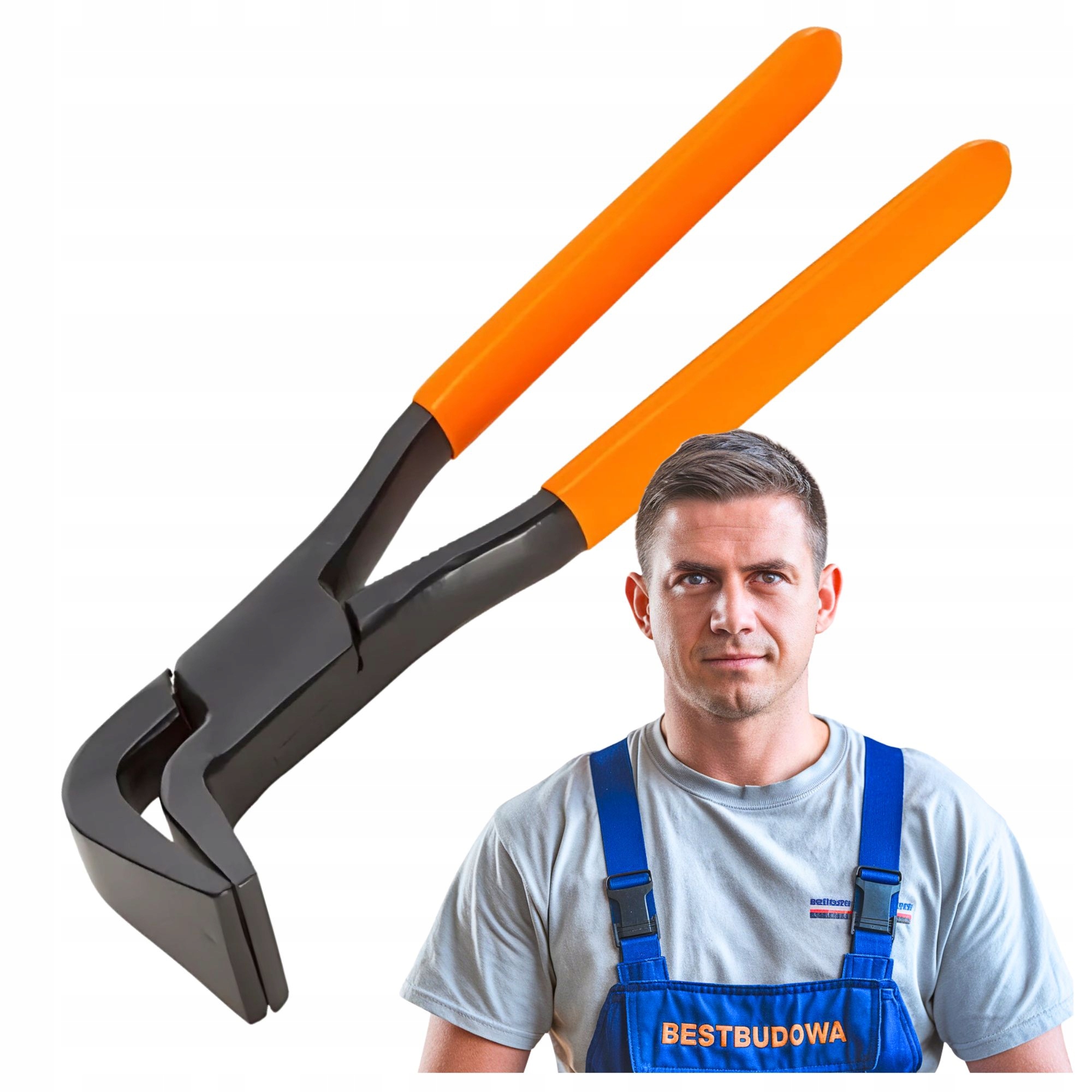 Dekářské kleště PiCARD zahnuté Odolné vůči korozi 260 mm 90°