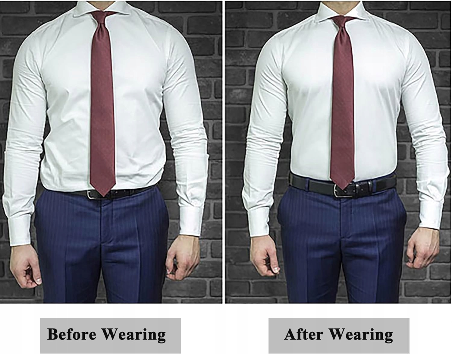 SZELKI DO UTRZYMANIA KOSZULI W SPODNIACH SPÓDNICY WYGODNE UNISEX Model STYE MAN